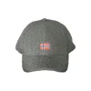 Norway 1963 Polyester Hats & Men's Cap In Gray