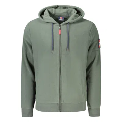 Norway 1963 Polyester Men's Hooded Men's Sweater In Green