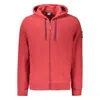Norway 1963 Polyester Men's Hooded Men's Sweater In Red