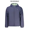 Norway 1963 Polyester Men Men's Jacket In Blue