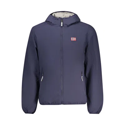 Norway 1963 Polyester Men's Men's Jacket In Blue