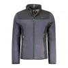 Norway 1963 Blue Polyester Men's Jacket In Blue