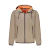 Norway 1963 Brown Polyester Men Jacket In Neutral