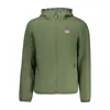 Norway 1963 Polyester Men Men's Jacket In Green