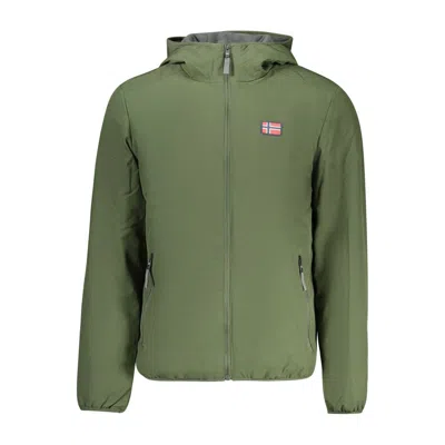 Norway 1963 Polyester Men Men's Jacket In Green