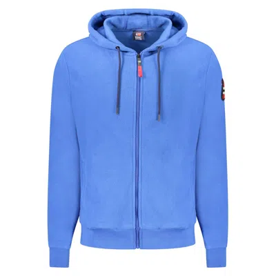 Norway 1963 Polyester Men Men's Sweater In Blue