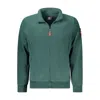 Norway 1963 Polyester Men Men's Sweater In Green