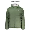Norway 1963 Polyester Men's Reversible Men's Jacket In Green