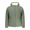 Norway 1963 Green Polyester Shell Jacket In Green