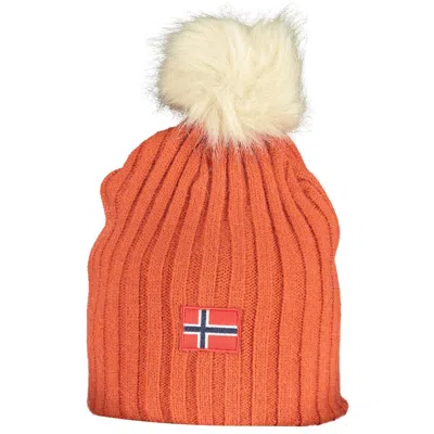 Norway 1963 Polyester Women's Hat In Red