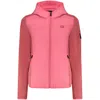 Norway 1963 Polyester Women Women's Jacket In Pink