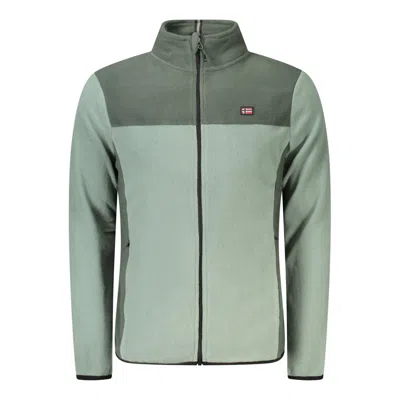 Norway 1963 Polyester Women Women's Sweater In Green