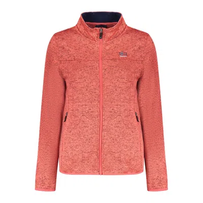 Norway 1963 Polyester Women Women's Sweater In Pink
