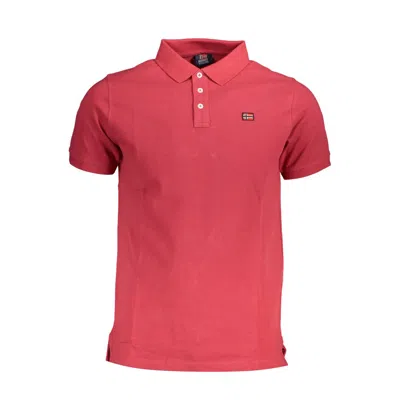 Norway 1963 Red Cotton Men Polo Shirt