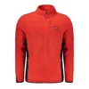 Norway 1963 Red Polyester Men Sweater In Red