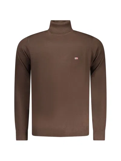 Norway 1963 Roll-neck Sweater In Brown