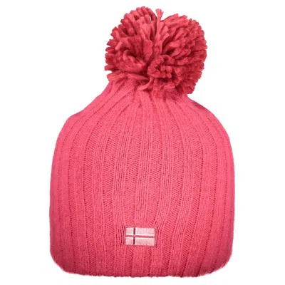 Norway 1963 Rosa Acrylic Women Cap In Pink