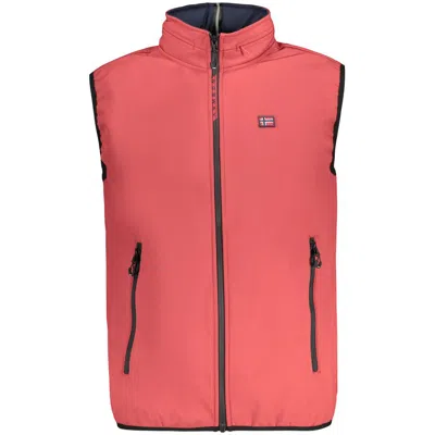 Norway 1963 Rosso Polyester Men's Men's Vest In Red