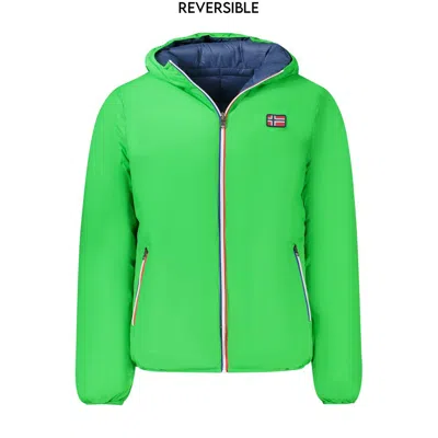 Norway 1963 Reversible Padded Jacket In Green