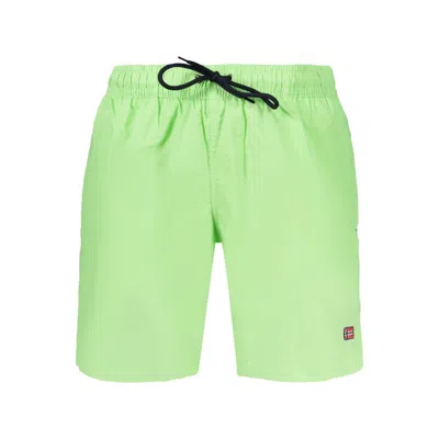 Norway 1963 Verde Poliammide Men's Swimwear In Green