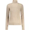 Norway 1963 Beige Viscosa Woman Sweater In Neutral
