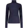 Norway 1963 Blue Polyester Sweater In Blue