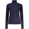 Norway 1963 Blue Polyester Sweater In Blue