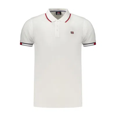 Norway 1963 White Cotton Men's Polo Shirt