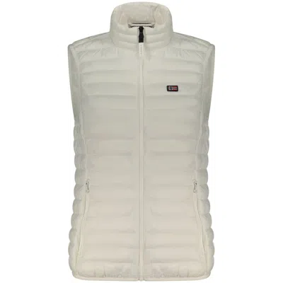 Norway 1963 White Polyamide Women's Vest In Gray