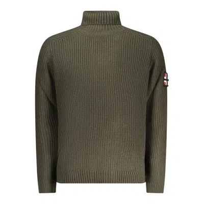 Norway 1963 Wool Men Turtleneck Men's Sweater In Green