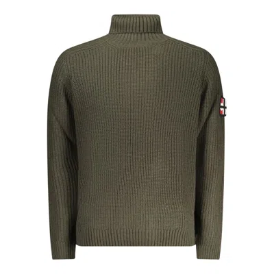 Norway 1963 Wool Men Turtleneck Men's Sweater In Green