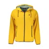 Norway 1963 Yellow Polyester Men's Jacket In Yellow