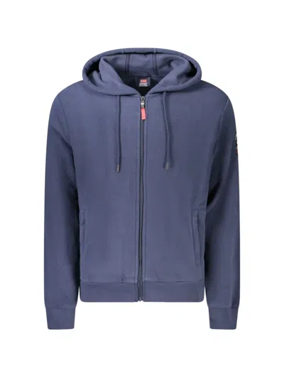 Norwegian Rain Fleece Zip-up Hoodie In Blue