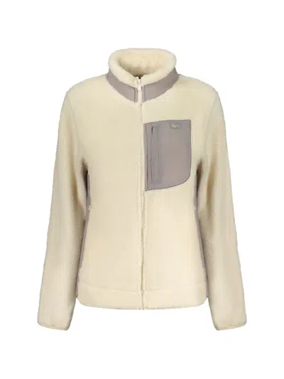 Norwegian Rain Fleece Zip-up Sweatshirt In Neutral