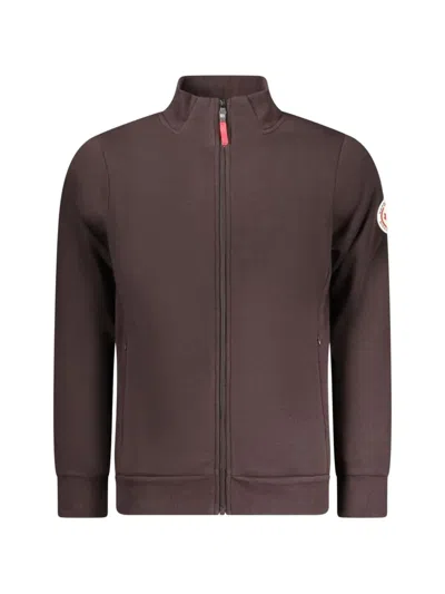 Norwegian Rain Zipper Sweatshirt In Brown