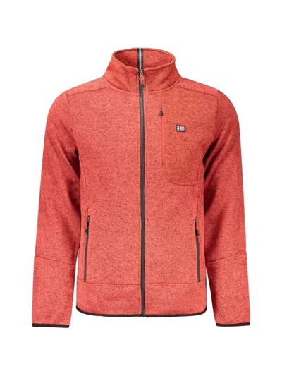 Norwegian Rain Zip-up Sweatshirt In Animal Print