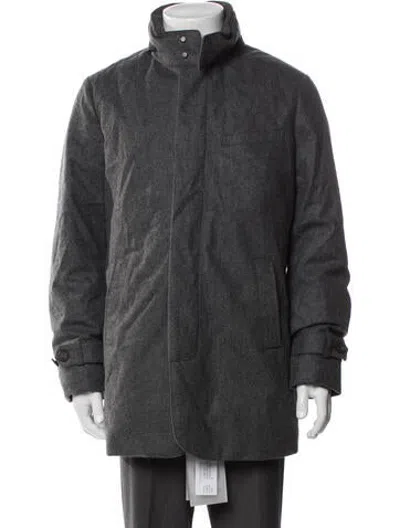 Pre-owned Norwegian Wool Wool Jacket In Grey