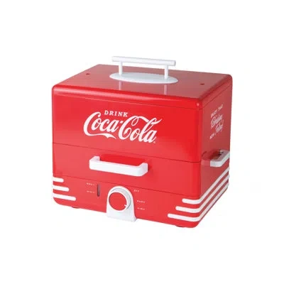 Nostalgia 24 Hot Dog Steamer In Red