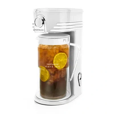 Nostalgia 3-cup Coffee Maker In White