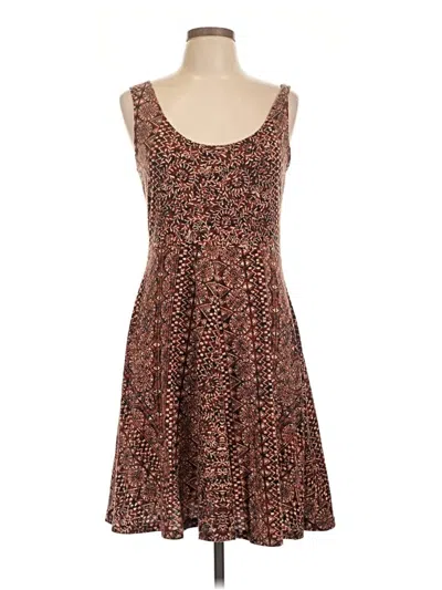 Pre-owned Nostalgia Casual Dress In Brown