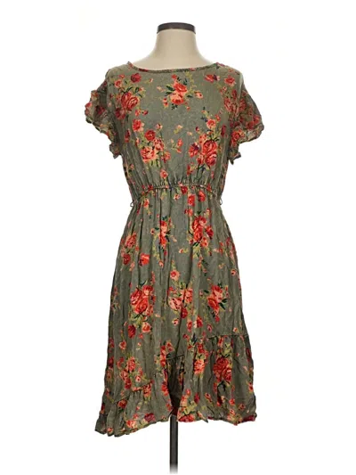 Pre-owned Nostalgia Casual Dress In Gray