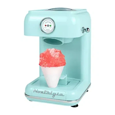 Nostalgia Clsc1aq Classic Retro Snow Cone Maker In Blue