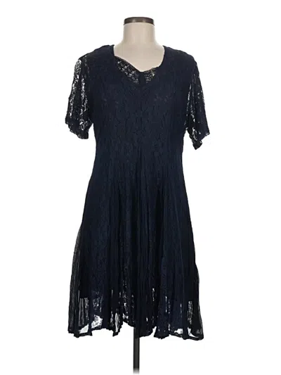Pre-owned Nostalgia Cocktail Dress In Blue