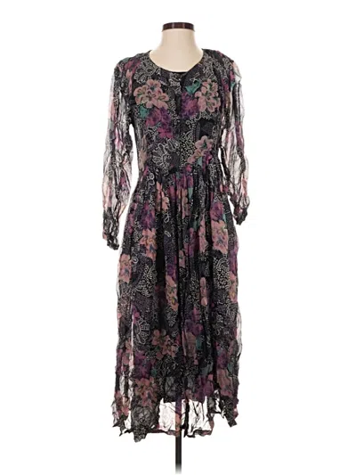 Pre-owned Nostalgia Cocktail Dress In Purple