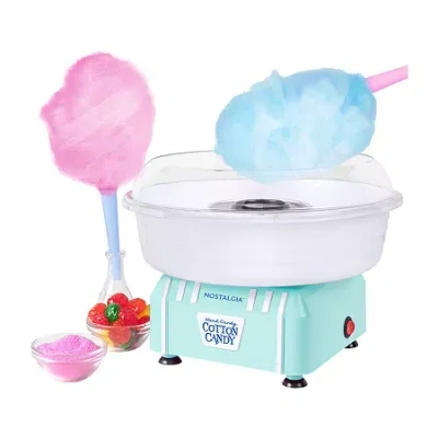 Nostalgia Cotton Candy Maker In Blue