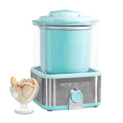Nostalgia Electric 2 Qt. Ice Cream Maker In Aqua