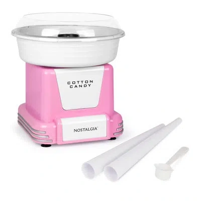 Nostalgia Hard & Sugar-free Candy Cotton Candy Maker, Pink