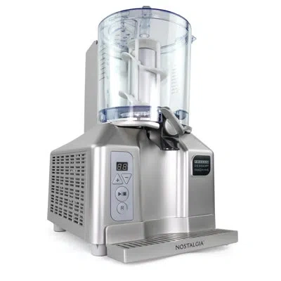 Nostalgia Professional Frozen Slush Machine In Silver