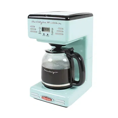 Nostalgia Retro 12-cup Coffee Maker In Blue