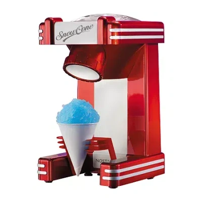 Nostalgia Retro Single Snow Cone Maker In Red